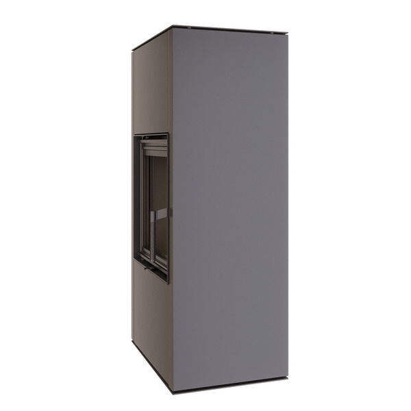 Fireplace stove SAVEN Vatra XL 50x50 ECO. Photo 3D