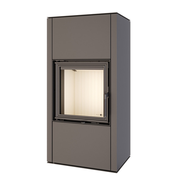 Fireplace stove SAVEN Vatra XL 50x50 ECO. Photo 3D