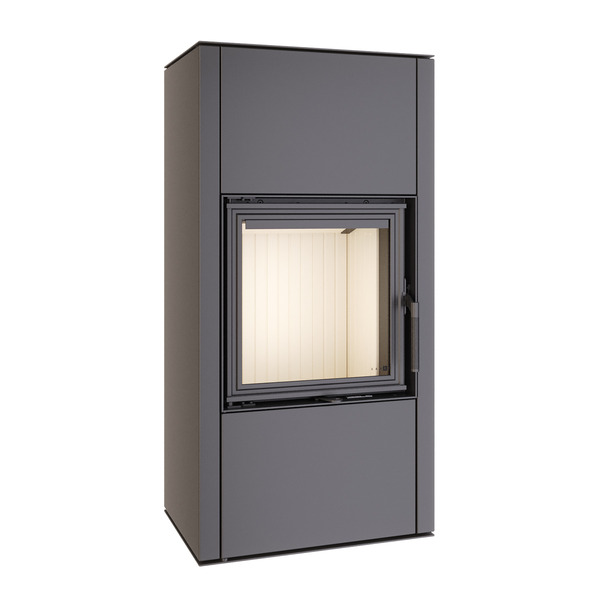 Fireplace stove SAVEN Vatra XL 50x50 ECO. Photo 3D