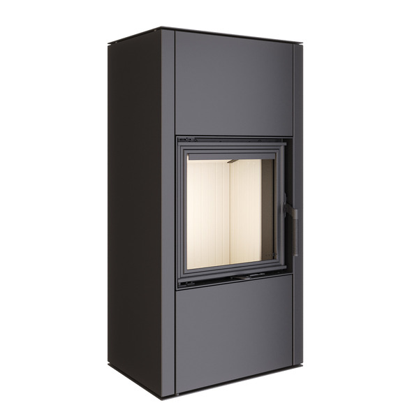 Fireplace stove SAVEN Vatra XL 50x50 ECO. Photo 3D