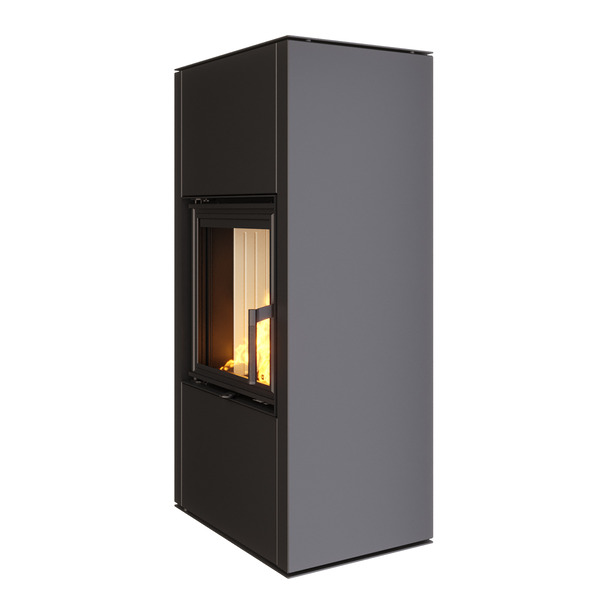 Fireplace stove SAVEN Vatra XL 50x50 ECO. Photo 3D