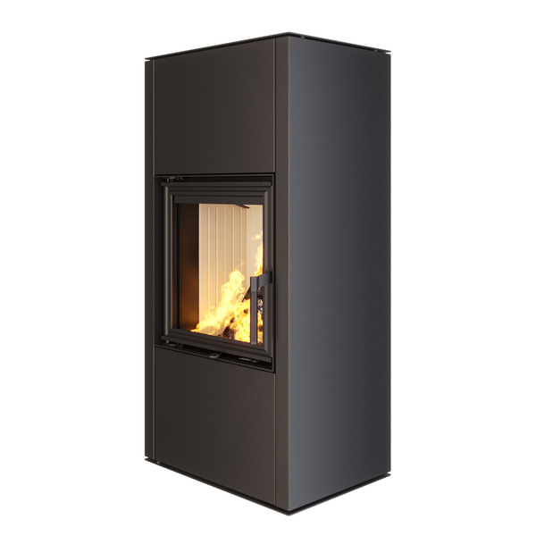 Fireplace stove SAVEN Vatra XL 50x50 ECO. Photo 3D