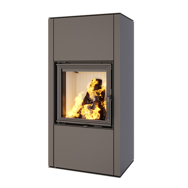 Fireplace stove SAVEN Vatra XL 50x50 ECO. Photo 3D
