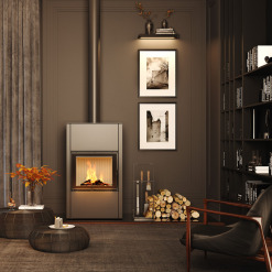 Fireplace stove SAVEN Vatra XL 50x50 ECO. Photo 2