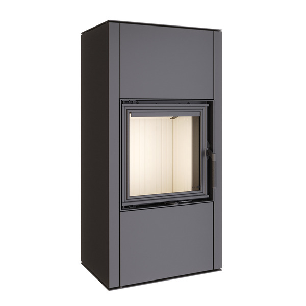 Печь камин SAVEN Vatra XL 50x50 ECO. Фото 3D