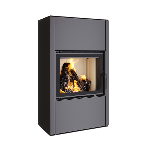 Piec wolnostojący SAVEN Vatra XXL 60х50 ECO. Zdjęcia 3D