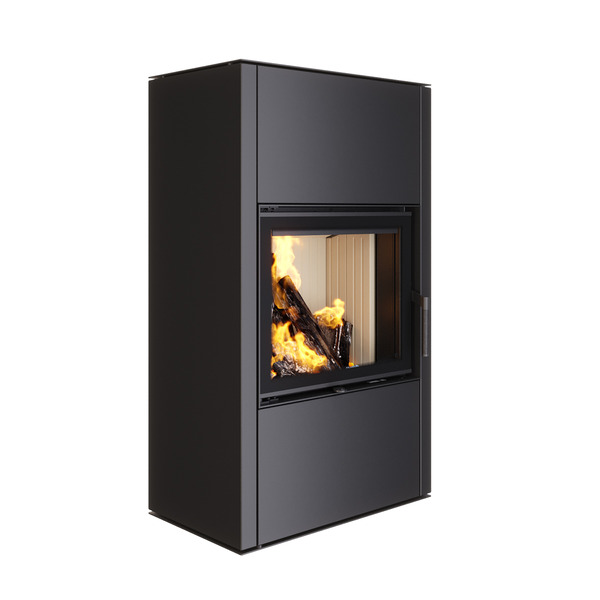 Piec wolnostojący SAVEN Vatra XXL 60х50 ECO. Zdjęcia 3D