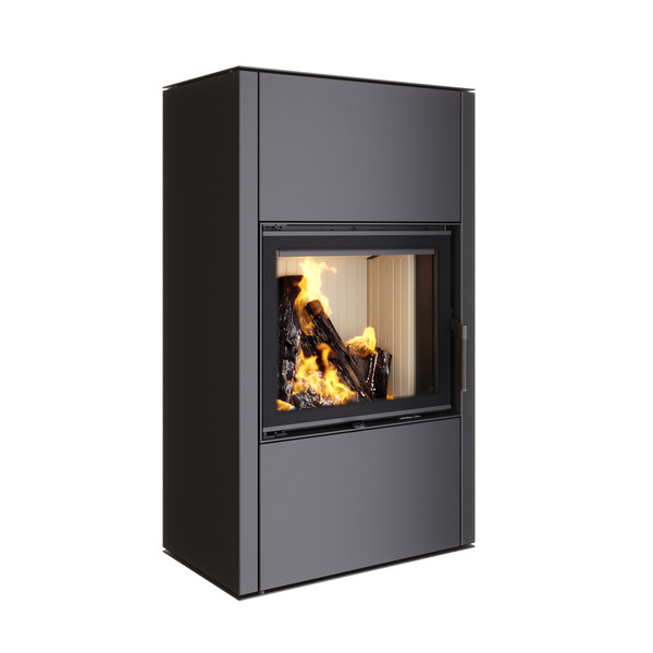 Піч камін SAVEN Vatra XXL 60x50 ECO. Фото 3D