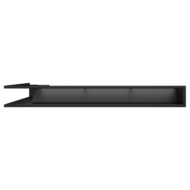 Fireplace ventilation grille 95х800х450 SAVEN Loft Angle black. Photo 2