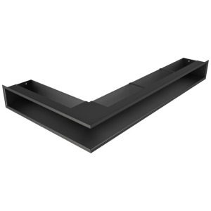 Fireplace ventilation grille 95х800х450 SAVEN Loft Angle black