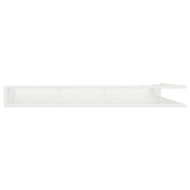 Fireplace ventilation grille 95х450х800 SAVEN Loft Angle white. Photo 2