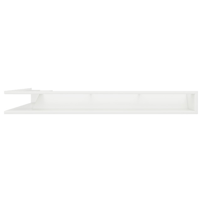 Kratka wentylacyjna kominkowa 95х800х450 SAVEN Loft Angle prawy kąt biała. Zdjęcia 2
