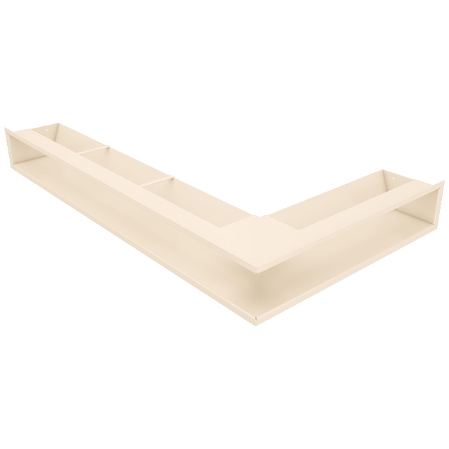 Fireplace ventilation grille 95х450х800 SAVEN Loft Angle cream