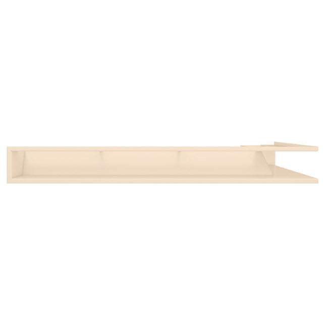 Fireplace ventilation grille 95х450х800 SAVEN Loft Angle cream. Photo 2
