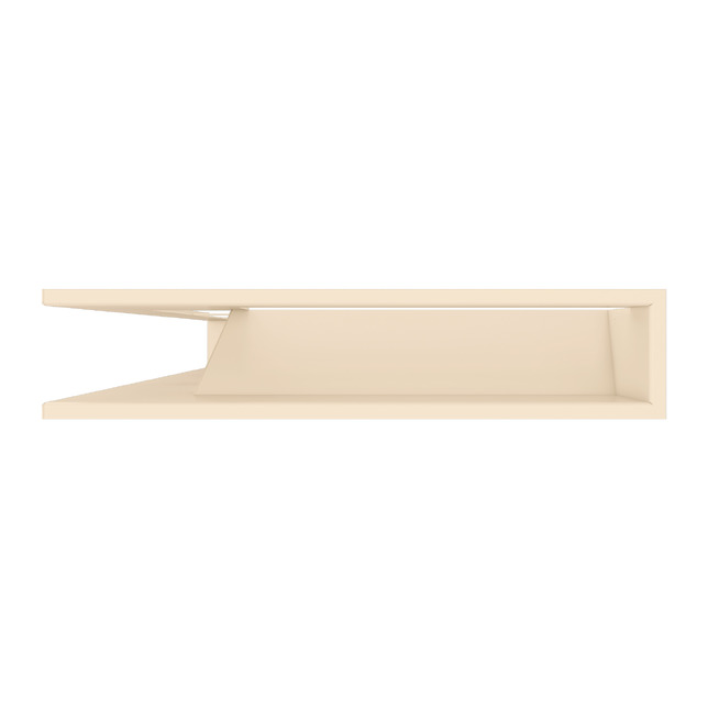 Fireplace ventilation grille 95х450х800 SAVEN Loft Angle cream. Photo 3