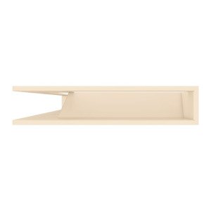 Fireplace ventilation grille 95х450х800 SAVEN Loft Angle cream. Photo 3