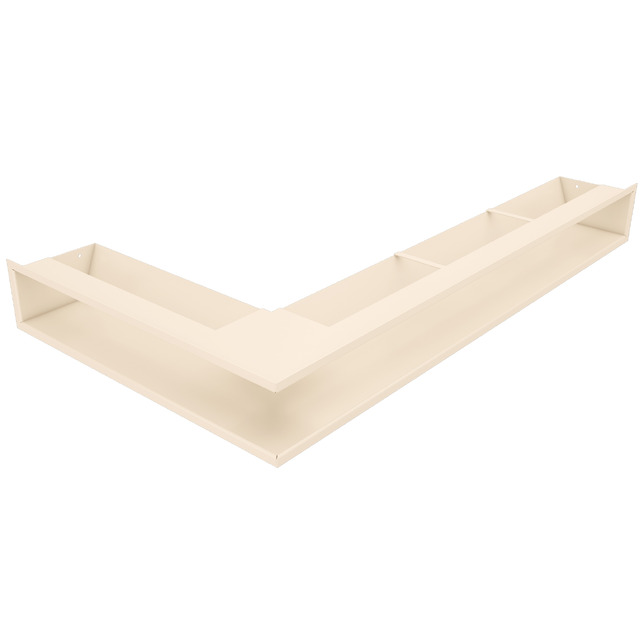 Fireplace ventilation grille 95х800х450 SAVEN Loft Angle cream