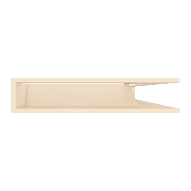 Fireplace ventilation grille 95х800х450 SAVEN Loft Angle cream. Photo 3