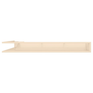 Fireplace ventilation grille 95х800х450 SAVEN Loft Angle cream. Photo 2