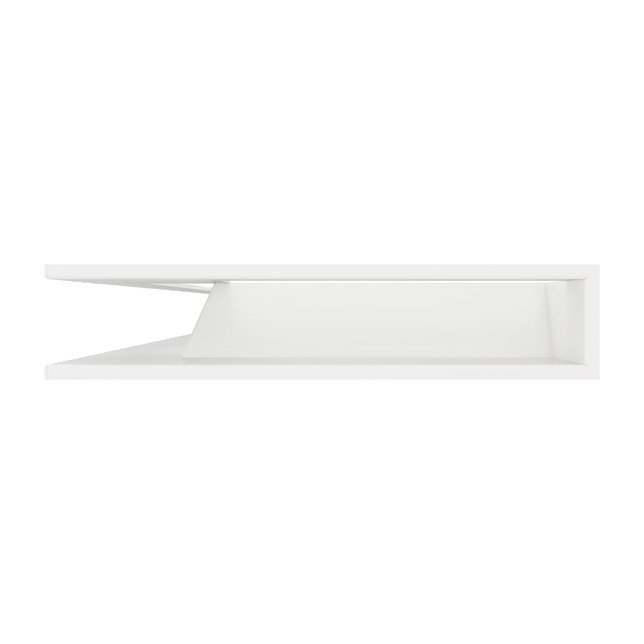 Fireplace ventilation grille 95х450х950 SAVEN Loft Angle white. Photo 3