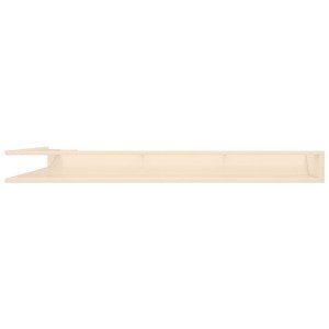 Kratka wentylacyjna kominkowa 95х950х450 SAVEN Loft Angle prawy kąt kremowa. Zdjęcia 2