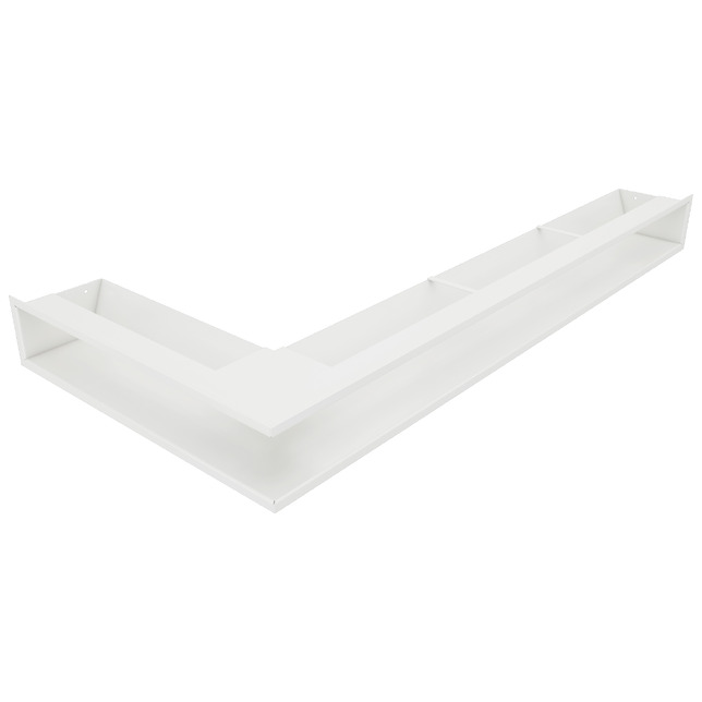 Fireplace ventilation grille 95х950х450 SAVEN Loft Angle white