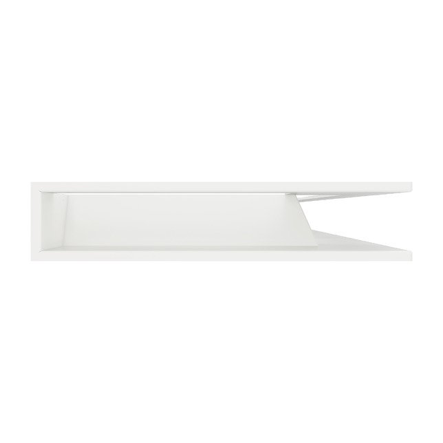 Fireplace ventilation grille 95х950х450 SAVEN Loft Angle white. Photo 3