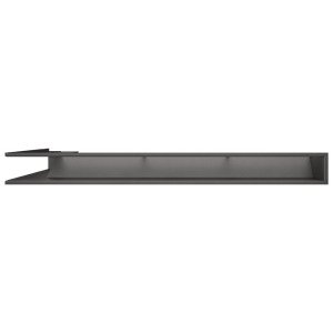 Вентиляционная решетка для камина 95х950х450 SAVEN Loft Angle угловая правая графитовая. Фото 2