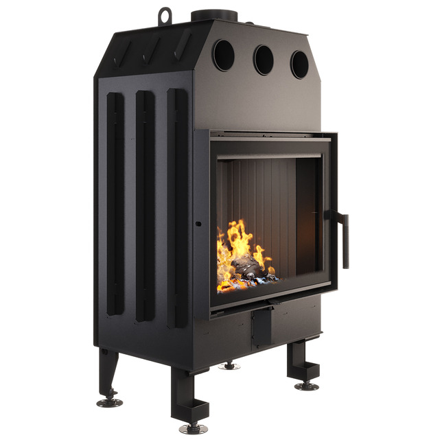 Каминная топка SAVEN Energy 60x50 Black (14,5 kW) ECO. Фото 2
