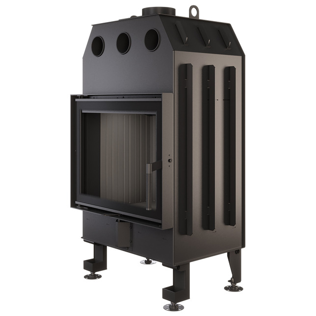 Wkład kominkowy SAVEN Energy 60x50 Black (14,5 kW) ECO. Zdjęcia 4