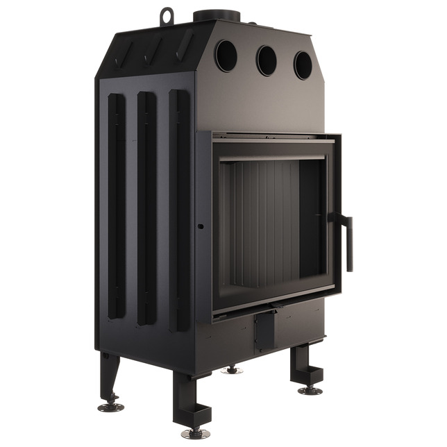 Wkład kominkowy SAVEN Energy 60x50 Black (14,5 kW) ECO. Zdjęcia 6