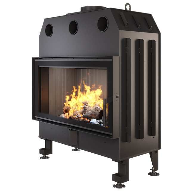 Wkład kominkowy SAVEN Energy 90x50 Black (19,0 kW) ECO. Zdjęcia 3