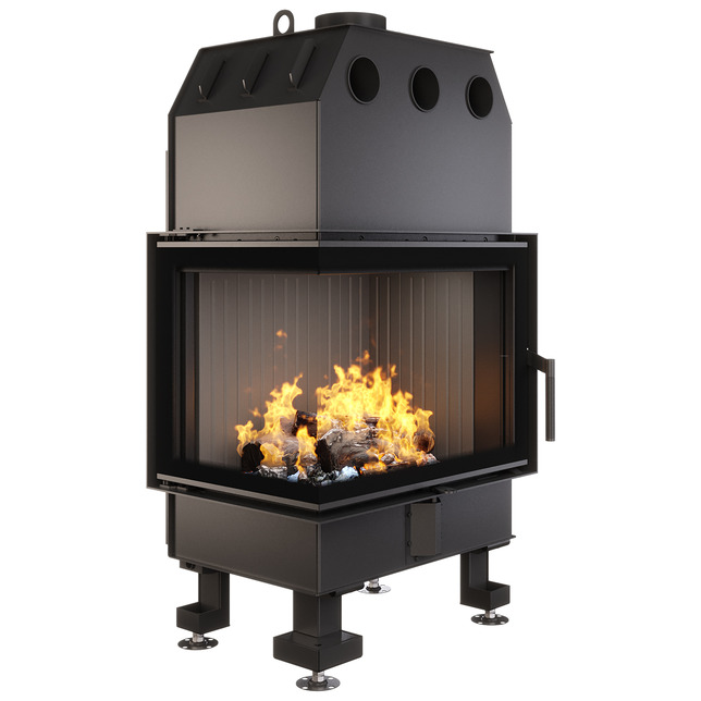 Wkład kominkowy SAVEN Energy 65х50х47L Black (14,5 kW) ECO
