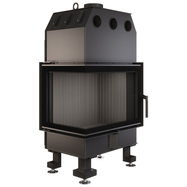 Wkład kominkowy SAVEN Energy 65х50х47L Black (14,5 kW) ECO. Zdjęcia 7