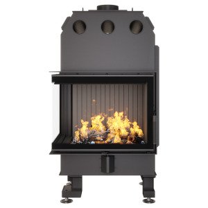 Камінна топка кутова SAVEN Energy 65х50х47L Black (14,5 kW) ECO. Фото 2