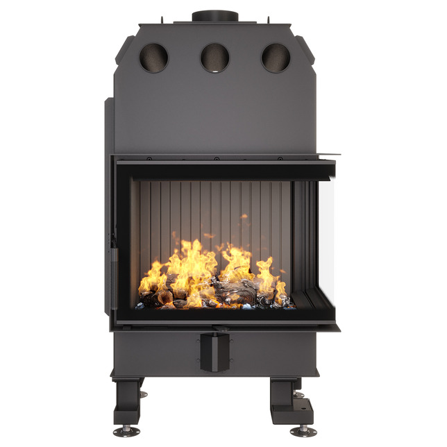 Wkład kominkowy SAVEN Energy 65х50х47R Black (14,5 kW) ECO. Zdjęcia 2