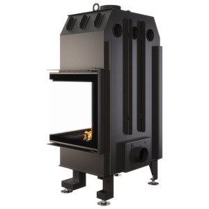 Fireplace insert SAVEN Energy 65х50х47R Black (14,5 kW) ECO. Photo 4