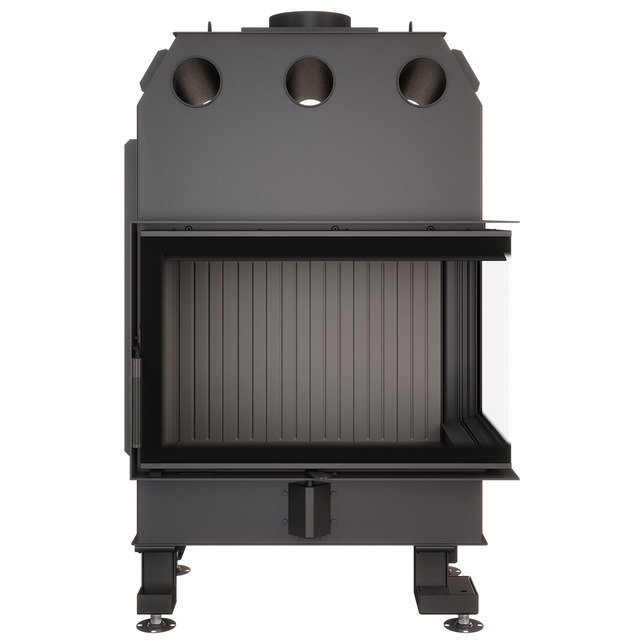 Каминная топка угловая SAVEN Energy 75х50х47R Black (15,1 kW) ECO. Фото 10