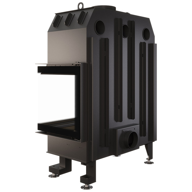 Камінна топка кутова SAVEN Energy 85х50х47R Black (17,0 kW) ECO. Фото 8