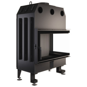 Камінна топка кутова SAVEN Energy 85х50х47R Black (17,0 kW) ECO. Фото 7