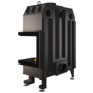 Камінна топка кутова SAVEN Energy 85х50х47R Black (17,0 kW) ECO. Фото 4