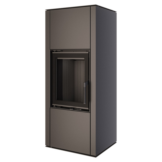 Піч камін SAVEN Vatra L 40x50 Black ECO. Фото 4