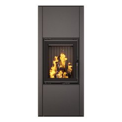 Піч камін SAVEN Vatra L 40x50 Black ECO