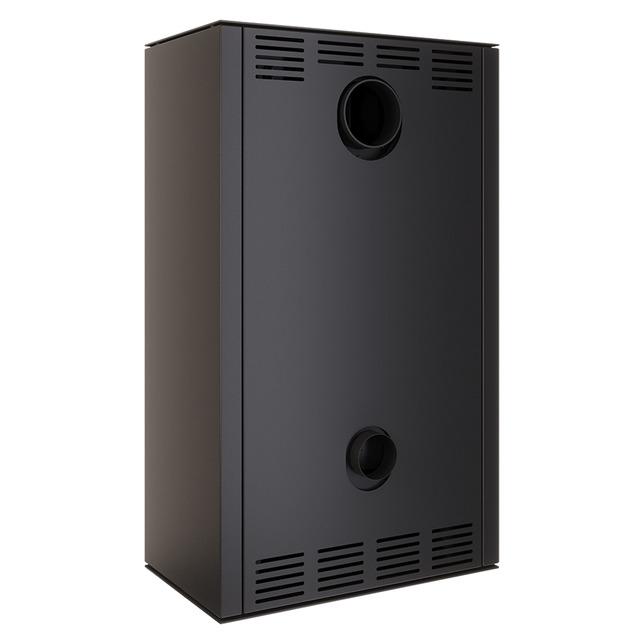 Fireplace stove SAVEN Vatra XXL 60x50 Black ECO. Photo 9