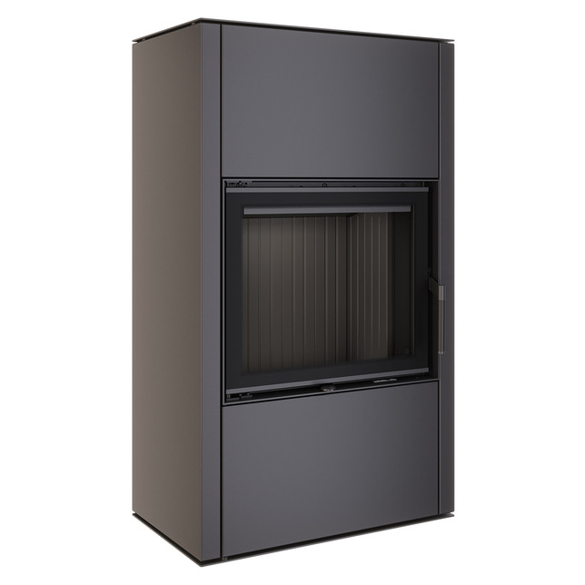 Піч камін SAVEN Vatra XXL 60x50 Black ECO. Фото 6