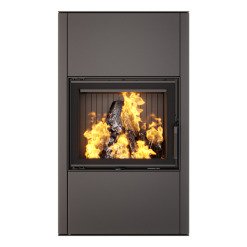 Піч камін SAVEN Vatra XXL 60x50 Black ECO