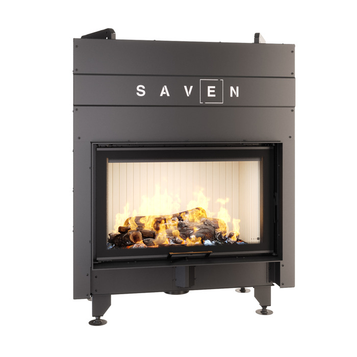 Каминная топка SAVEN Energy Up 80х50 (17,0 kW) ECO. Фото 3D