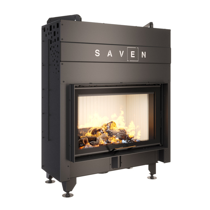 Каминная топка SAVEN Energy Up 80х50 (17,0 kW) ECO. Фото 3D