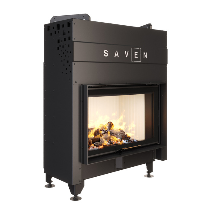 Каминная топка SAVEN Energy Up 80х50 (17,0 kW) ECO. Фото 3D