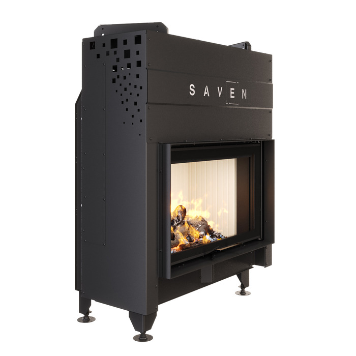 Каминная топка SAVEN Energy Up 80х50 (17,0 kW) ECO. Фото 3D